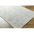 thumbnail image 3 of Hauteloom Zonta Wool Living Room, Bedroom Area Rug - Bohemian, Transitional - Light Silver, Silver Gray, Warm Gray - 2' x 3', 3 of 7