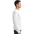 thumbnail image 4 of Port & Company Crewneck Sweatshirt. White. S., 4 of 5