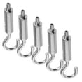 thumbnail image 1 of BESTYASH 5 Pcs Tendeur de Fil Portable Argenté pour Réglage de Hauteur Publicité Extérieure, 1 of 8