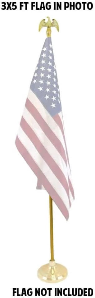 8ft Aluminum Flag Pole (Eagle Top)