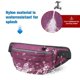 thumbnail image 5 of Bolso de pecho para hombre Senderismo al aire libre, correr, riñonera deportiva Bolso multifuncional para correr a prueba de salpicaduras y ociopúrpura, 5 of 6