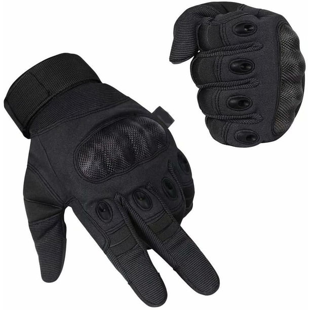 Guantes de motocicleta aprobados por la CE, guantes unisex de mitad de temporada para scooter, pantalla táctil transpirable para coche, motocicleta, ciclismo, motocross, camping, senderismo u otras actividades al aire libre (L) Rojo Verde