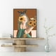 thumbnail image 5 of Cuadros Decorativos 11CT punto de cruz completo flor chica estampado DIY bordado Kits arte impreso Sywqhk Nuevos Originales, 5 of 9