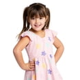 thumbnail image 5 of M+A by Monica + Andy Organic Cotton Short Sleeve Let's Dance Dress + Legging Set, Sizes 12-18M-5T, 5 of 9