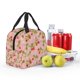 thumbnail image 5 of Easygdp Strawberry Floral Bolsa Térmica Premium - Tela Oxford Impermeable, Gran Capacidad, Bolsillo Frontal, Unisex para Trabajo, Escuela, Actividades al Aire Libre y Picnics, 5 of 8