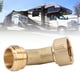 thumbnail image 5 of Adaptador De Entrada De Agua Para RV, Resistente Al Calor, Fácil Instalación, Conexión Estable, Codo De Manguera De Agua De 45 Grados Para Vehículo De Acampada, 5 of 7