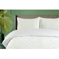 thumbnail image 4 of Ambesonne Abstract Duvet Cover Sets, Diamond Shaped Pattern, 2-Queen, Pale Taupe Pastel Yellow, 4 of 7