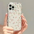 thumbnail image 2 of Flower Phone Case For iPhone 15 Case iPhone 11 12 13 14 15 Pro Max X XR XS Max 7 8 Plus SE Shockproof Bumper Soft Clear Cover TD27 For iPhone 11Pro Max, 2 of 6
