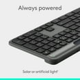 thumbnail image 3 of Logitech Signature Slim Solar+ wireless keyboard, solar and artificial light powered, 3 of 6