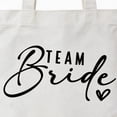 thumbnail image 7 of Hsqqdc 1pc Bridal Shower Canvas Tote Bag Women Reusable Shopping Bag for Wedding Bachelorette Parties, 7 of 7