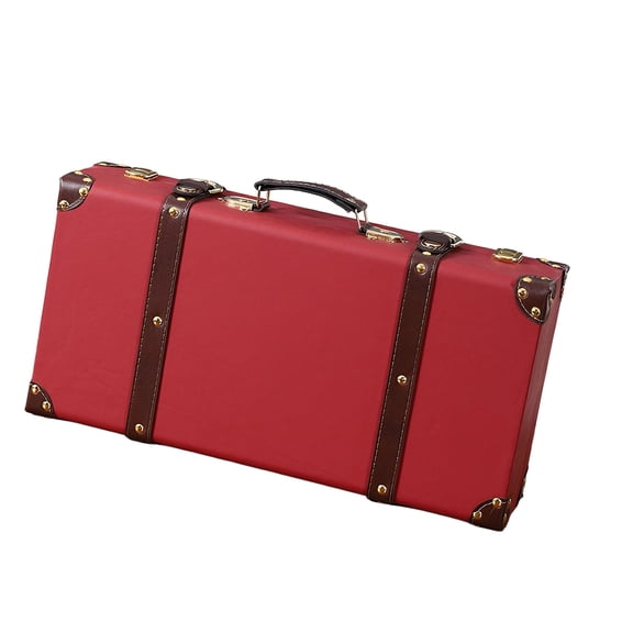 Elegant European Retro Wooden Storage Box Case Home Decoration And Organized for Living Spaces