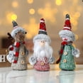 thumbnail image 2 of Adornos de muñeco de nieve de Navidad, adornos colgantes para árbol de Navidad, figura de Papá Noel, decoración para fiesta de Navidad para niños, regalo festivo, 2 of 5