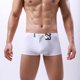 thumbnail image 1 of Augper Men's Low Waist Solid Color Striped Drawstring Hot Spring Quick Dry Swimming Briefs, 1 of 7