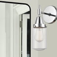 thumbnail image 3 of 447-1W-PC-G314 Innovations Lighting Dover - 1 Light Wall Sconce-11.75 Inches Tall and 4.5 Inches Wide-Polished Chrome Finish-Seedy Glass Color, 3 of 3