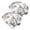 Deer Floral Crown-1, variant on 2PCS Stretch Knit Skull Beanie, Hip-Hop Style, Unisex, Lightweight,Deer Hot Air Balloon Floral White Pattern