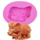 thumbnail image 4 of Molde de silicona para hacer velas de elefante Feliz Sencillez, 4 of 5