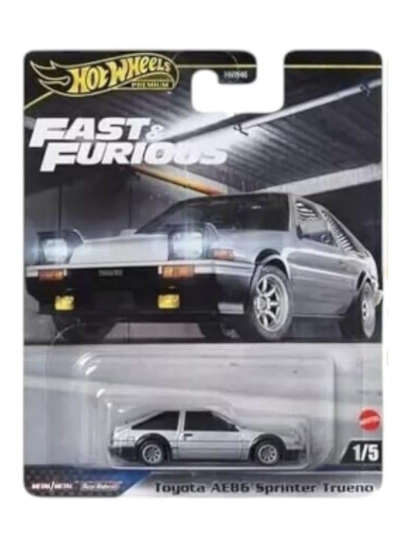 Hot Wheels Fast & Furious Die-Cast Cars Collection Set of 5 HNW46-956E
