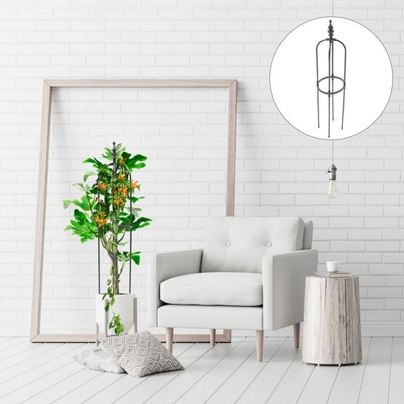 Worgeous  Pergola Plant Trellis Gardening Climbing Shelf Vines Plants Black