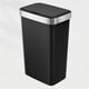thumbnail image 1 of 50L Bote de basura 50L Sensor Aro metálico, Color Negro, cierre silencioso. Cubo de basura negro. Ideal para cocina, 1 of 8