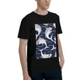 thumbnail image 2 of Bingfone Angry Shark Men'S Loose Fit Short-Sleeve Pocket T-Shirt, 2 of 7