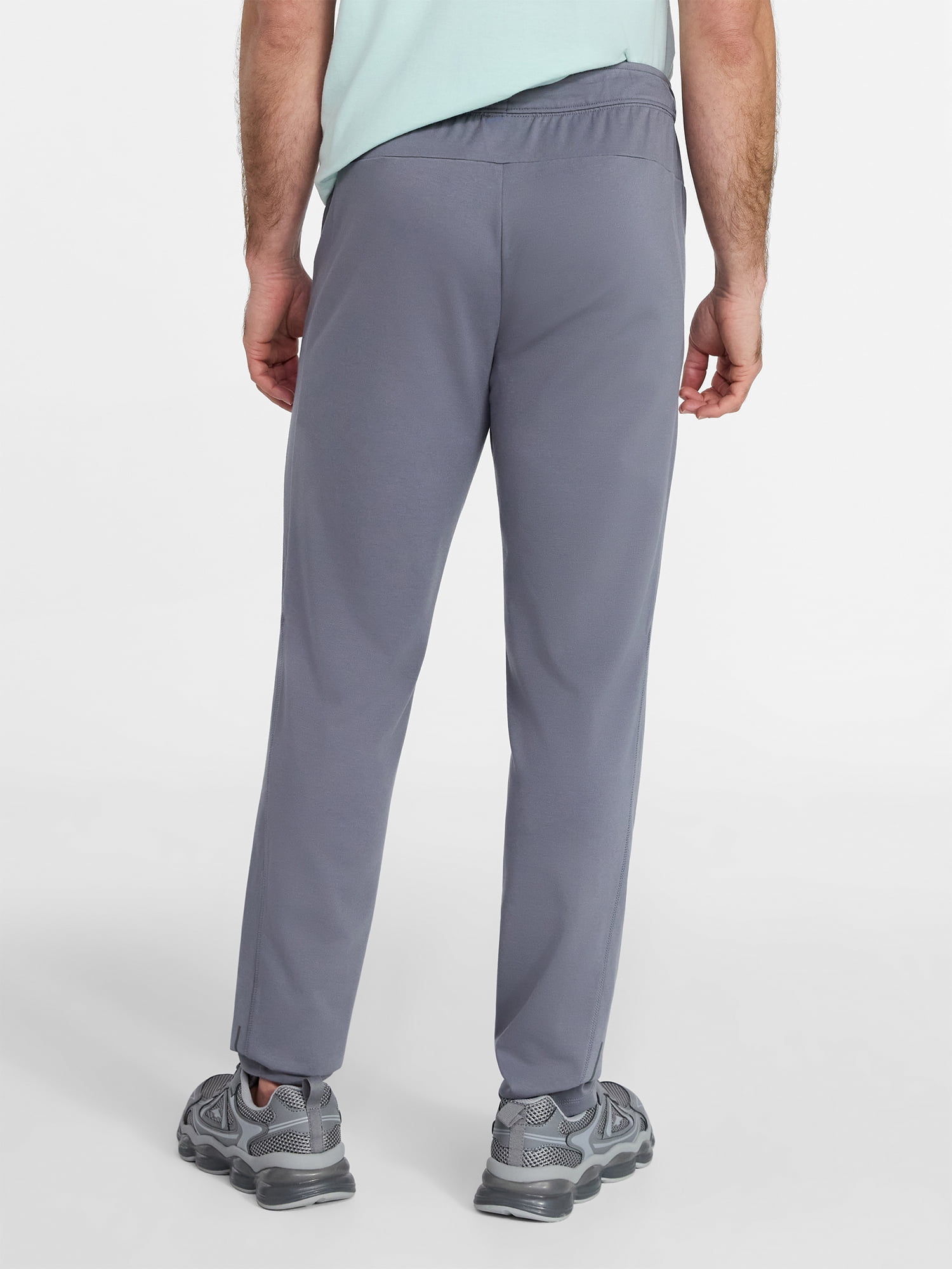 Athletic Works Men's and Big Men's Slim Knit Pants, 30" Inseam, Sizes XS-4XLT