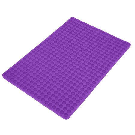 

Dog Food Baking Mould Temperature Tolerance Multi Purpose Silicone Many Baked Holes Dog Food Baking Silicone For Making Dog Biscuits Purple Blue Red Orange Rose Red