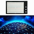 thumbnail image 6 of Solderless Breadboard Protoboard 1660 Positions Multifunctional Convenient Portable -204 with Banana Jacks, 6 of 7