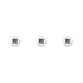 thumbnail image 4 of maskred Dashboard Clock ABS Electronic Component Multipurpose Car Supplies Waterproof Craftsmanship Adhesive Watch Digital Timer White 3Set, 4 of 6