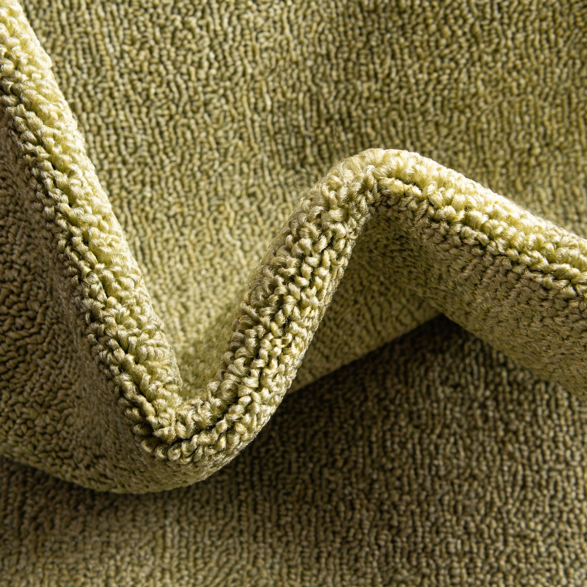 Unique Loom Everyday Solid Collection Area Rug - Mono (2' x 6' Runner Pastel Green)