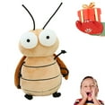 thumbnail image 1 of 7.87 Inch Cockroach Plush Toy Funny Animal Stuffed Toy Kids' Plush Toy，Fun Birthday Home Decor, 1 of 1