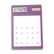thumbnail image 1 of Calculadora solar transparente | Pantalla de 8 dígitos | Portátil para uso escolar, doméstico y de oficina | Calculadora portátil para estudiantes y de escritorio, 1 of 1