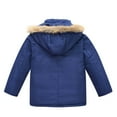 thumbnail image 2 of Stamzod Boys Jackets Girls Winter Coats Children Jackets Baby Thick Coat Detachable Hat Kids Warm Outerwear Hooded Coat Snowsuit Overcoat Clothes 3-12 Years, 2 of 6