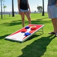 thumbnail image 6 of GoSports CornHole PRO Regulation Size Bean Bag Toss Game Set, Superior Aluminum Frame, Red and Blue Design, 6 of 6