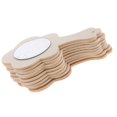 thumbnail image 3 of Juego de Espejo de Bolsillo de Madera de 10 Piezas para Juguete Infantil , flor, 3 of 5