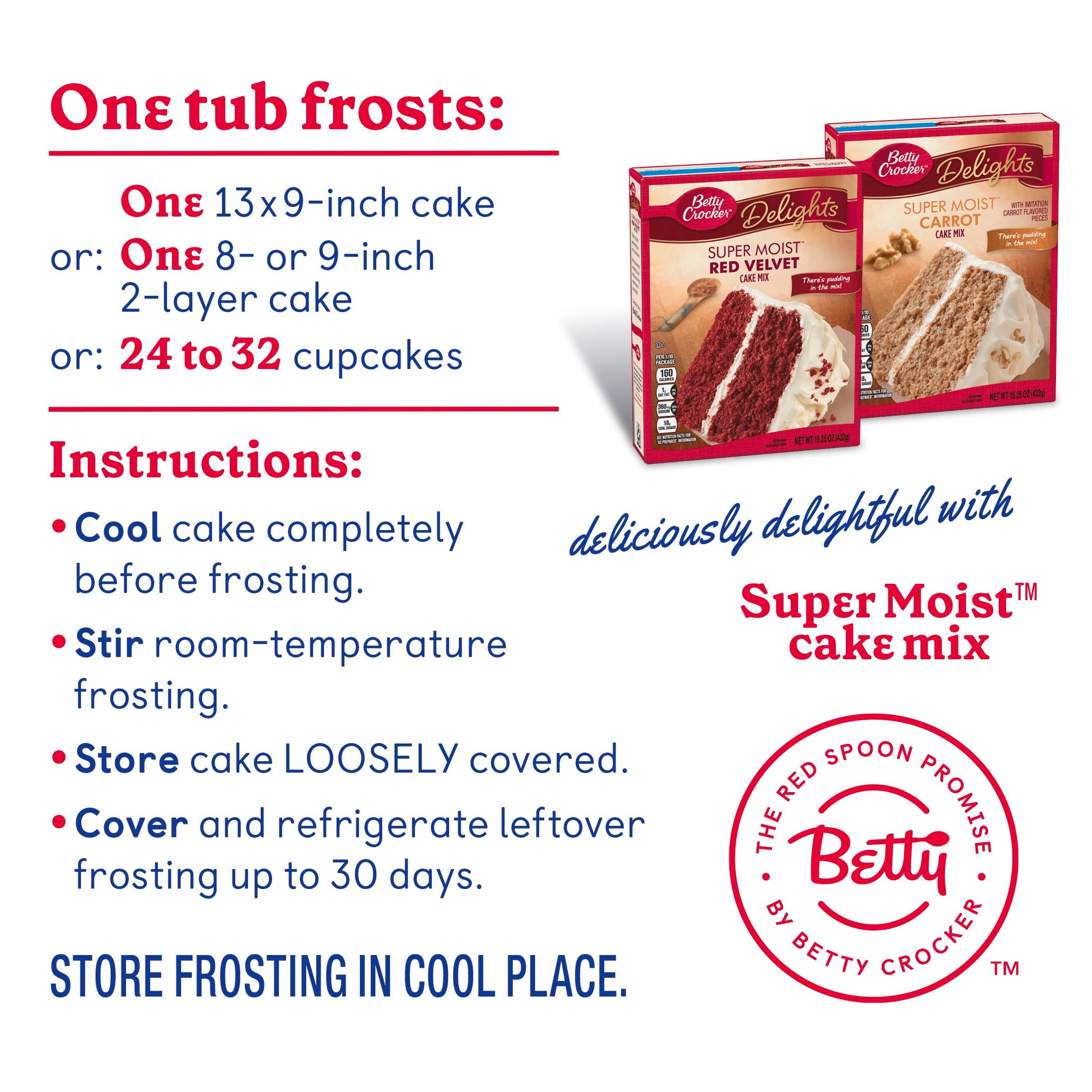 Betty Crocker Rich and Creamy Cream Cheese Frosting, Gluten Free, 16 oz