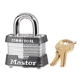 thumbnail image 1 of Cilindro Padlock Master Lock de acero laminado de 4 pines, 1 paquete, 1 of 2