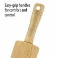 thumbnail image 4 of Farberware Classic Wood Rolling Pin - Moisture Resistant, Real Wood - 17.75 Inch, Natural, 4 of 5