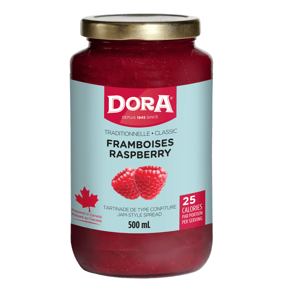 Dora Raspberry Traditional Light Spread
