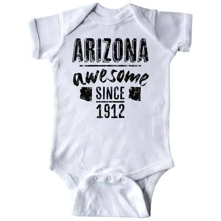 

Inktastic Arizona Awesome Since 1912 Gift Baby Boy or Baby Girl Bodysuit