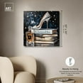 thumbnail image 5 of Sparkling Stars Heel Canvas Fashion Art Prints by Art Remedy, Gallery Wrapped, 30 x 30, 5 of 7