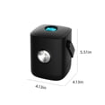 thumbnail image 3 of Portable Tire Inflator with Digital Display - 150W Fast Car Air Pump, Auto Shut-Off & LED Light for Emergency Use, 3 of 9
