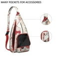 thumbnail image 2 of Tower Pink Sling Bag Lightweight Hiking Sling Pack for Women Men Unisex, 2 of 4
