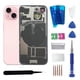 thumbnail image 1 of Reemplazo de cristal trasero ZNZHKR 15 para iPhone 15 rosa de 6.1 pulgadas, 1 of 7