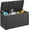 Black, variant on EASY UP 100 Gallon Resin Deck Box Waterproof Outdoor Storage Box for Patio Furniture Pool Accessories Indoor Storage for Cushion Garden Tools (100 Gallon, Black)