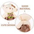 thumbnail image 4 of BRIGHTFUFU 6 uds pequeños osos de peluche con cadenas colgantes muñecos de osos de peluche para llavero de ramo DIY, 4 of 8