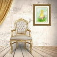 thumbnail image 3 of Ludwig, Alicia 19x24 Gold Ornate Wood Framed with Double Matting Museum Art Print Titled - Baby Spring Animals III, 3 of 4