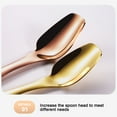 thumbnail image 4 of 5" Solid Serving Spoon Stainless Steel - Mirror Finish for Elegant Buffet Serving, 4 of 8