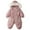 Pink, variant on Zshosam Boys Snow Suit Newborn Baby Snowsuit Fleece Lined Jumpsuit Outfits Warm Hooded Romper for Infant Size 18 24 Months,(Pink 18-24 Months)