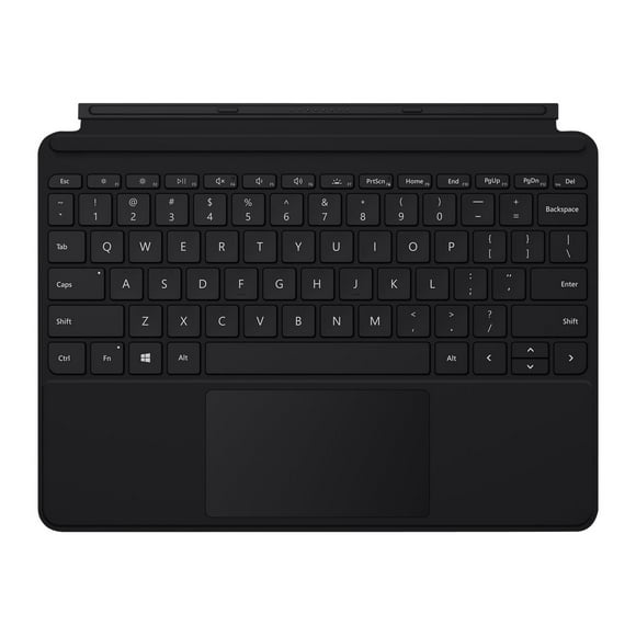 Microsoft Surface Go Type Cover - Keyboard - with trackpad, accelerometer - backlit - Canadian French - black - commercial - for Surface Go, Go 2