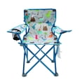 thumbnail image 2 of Crckt Folding Camp Chair for Kids with Lock (125lb Capacity), Multi-Color Dino Print, 2 of 5